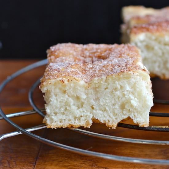 Cinnamon-Sugar Focaccia Bread