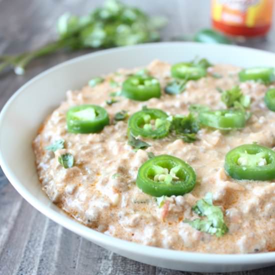 Buffalo Cheeseburger Dip