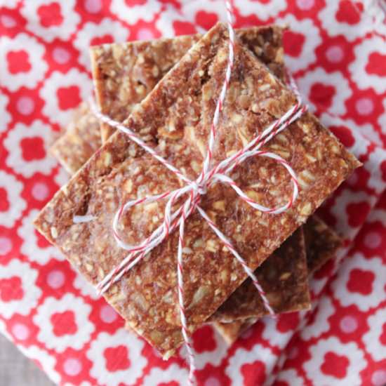 Oat Almond Butter Bars