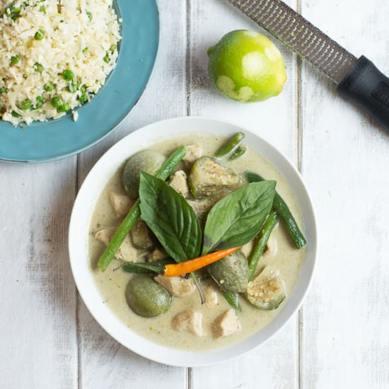 Thai Green Curry with Chicken