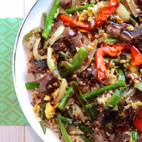 Beef & Multi-Grain Stir Fry