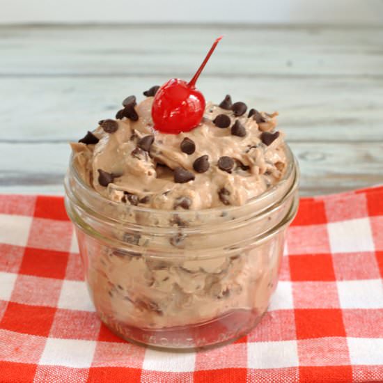 Chocolate Cherry Fruit Dip