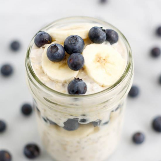Blueberry Overnight Oats
