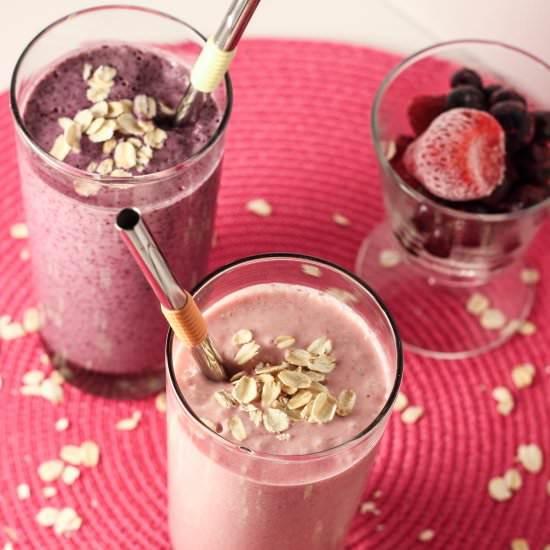 Fruit ‘n’ Cream Oat Smoothie