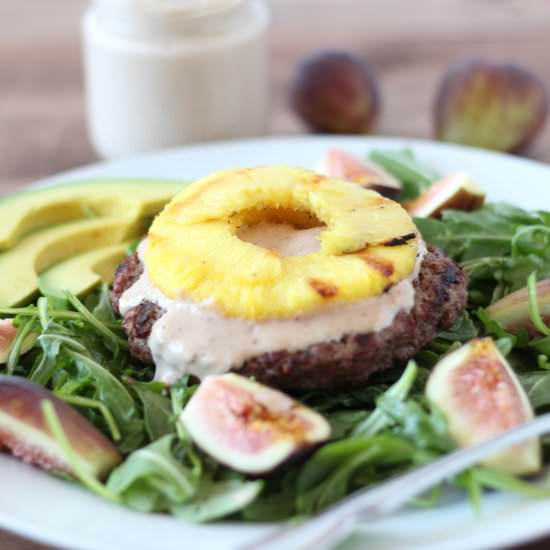 Pineapple Burger Bowl
