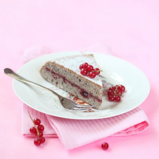Simple Cake with Jam