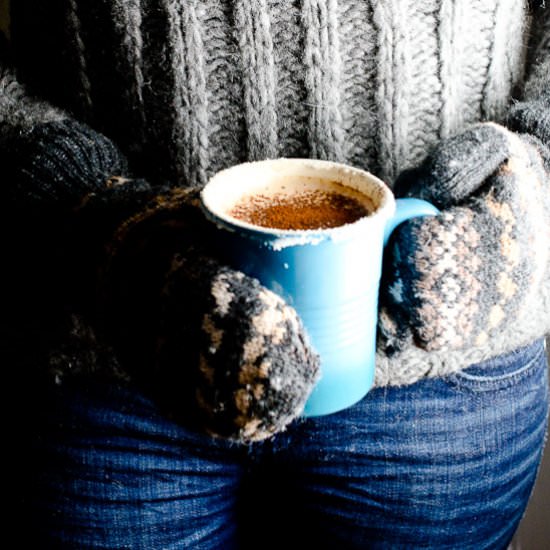 Healthy Nutella Latte