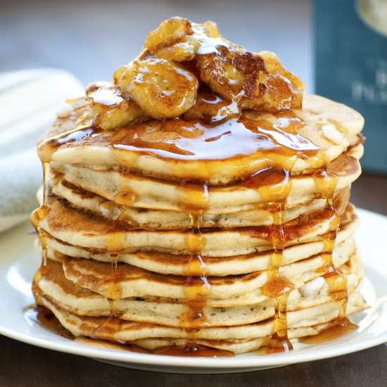 Caramelized Banana Pancakes