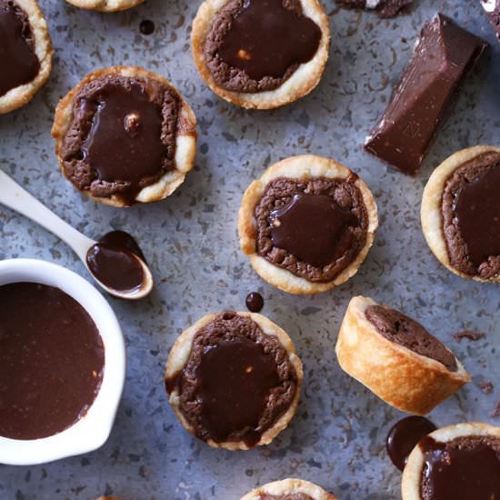Espresso Toblerone Tartlets