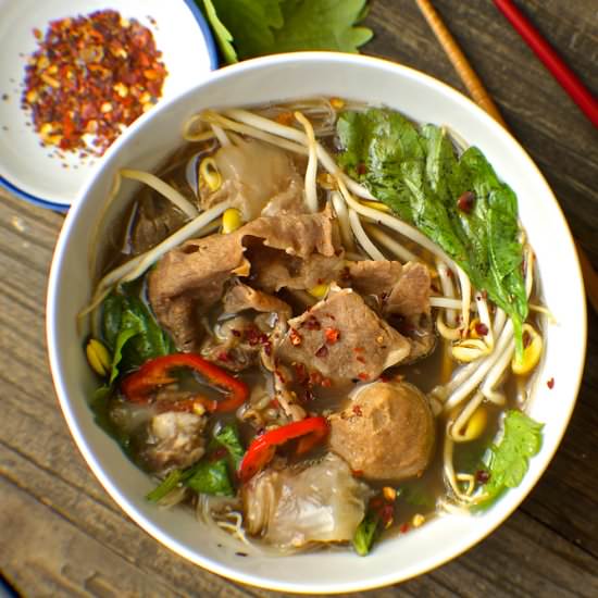 Boat Noodle Recipe From Thailand
