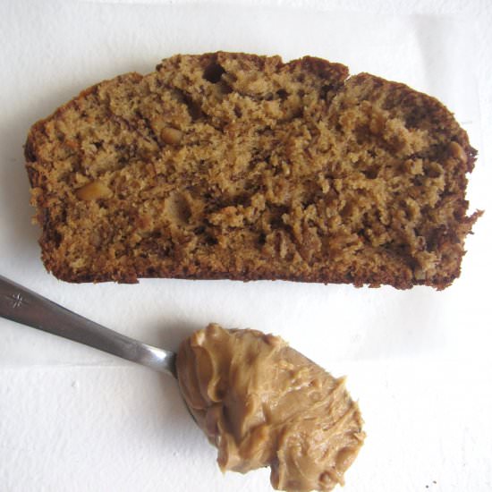 Peanut Butter Banana Bread
