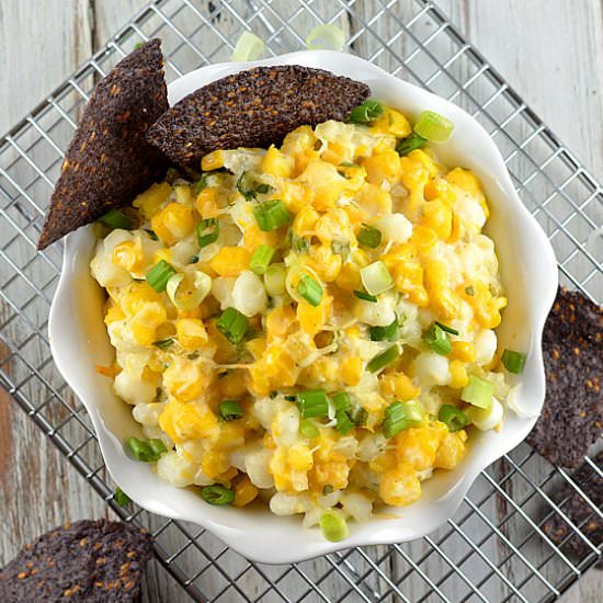 Hominy and Green Chile Dip