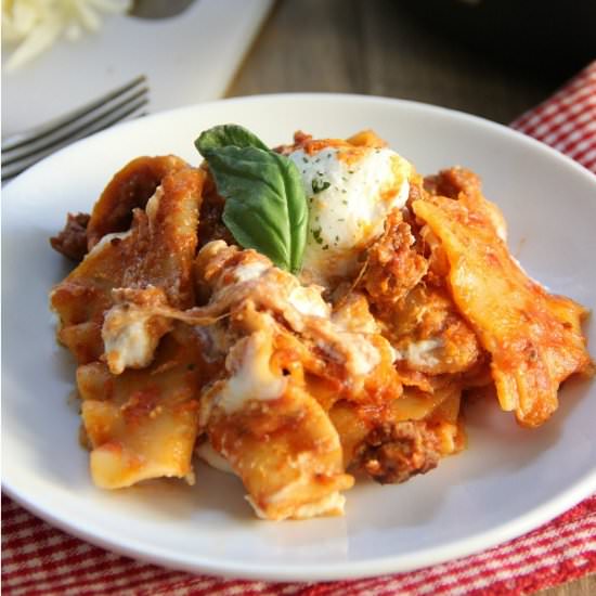 Skillet Lasagna