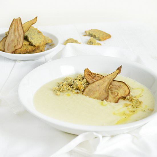Pear and Parsley soup