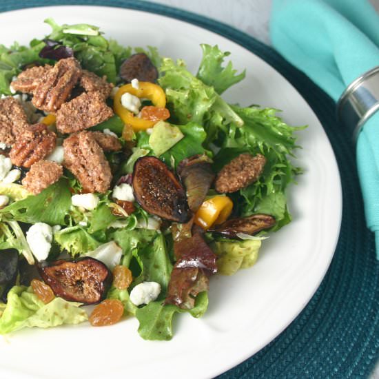 Figgy Blue Cheese Salad