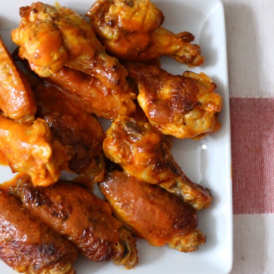 Baked Buffalo Chicken Wings