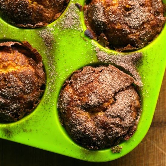 Cinnamon Crunch Squash Muffins