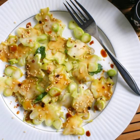 Asian Broccoli Stalk Salad