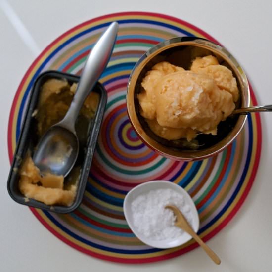 Salted Melon Sorbet
