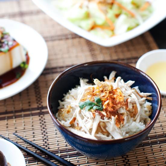 Taiwanese Chicken Rice