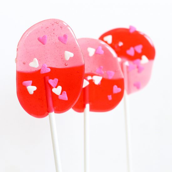 Valentine’s Day Lollipops