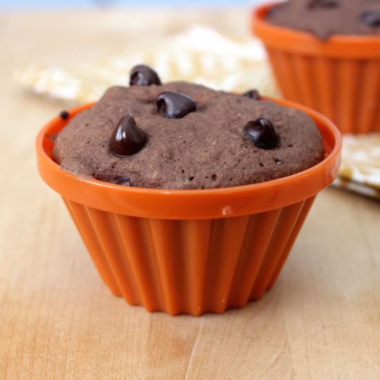 Vegan One Minute Chocolate Muffin