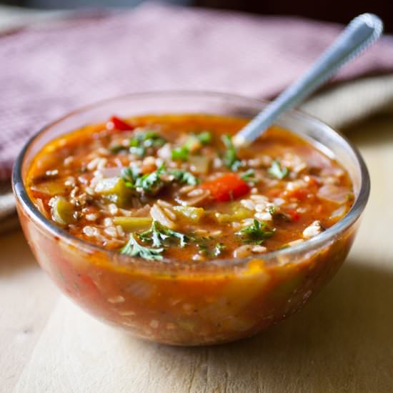 Stuffed Pepper Soup