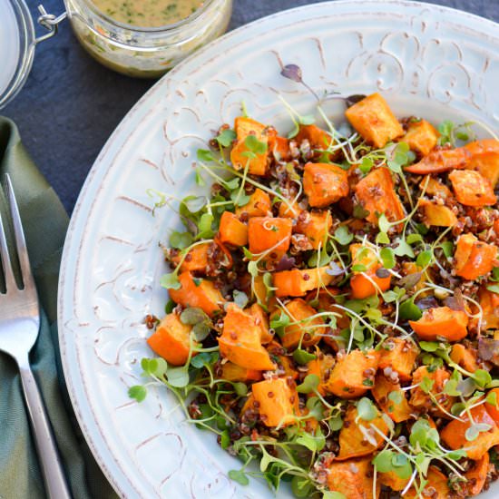 Roasted Acorn Squash Salad