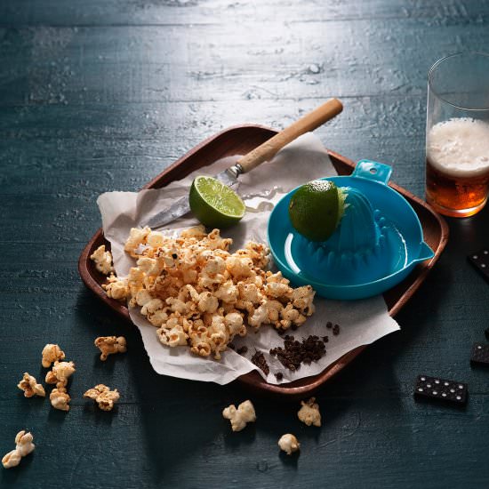 Sichuan pepper and lime popcorn