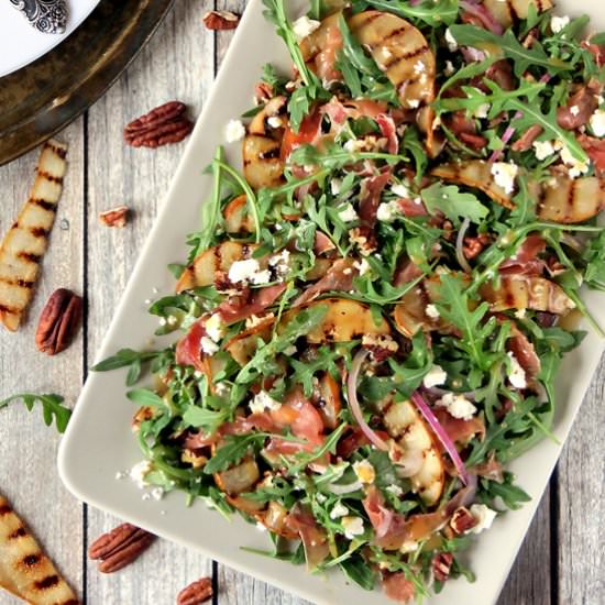 Pear, Prosciutto And Arugula Salad