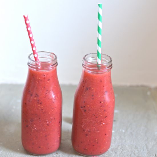 Raspberry & Mango Smoothie