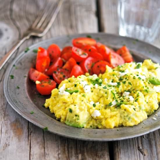 Fluffy Scrambled Eggs