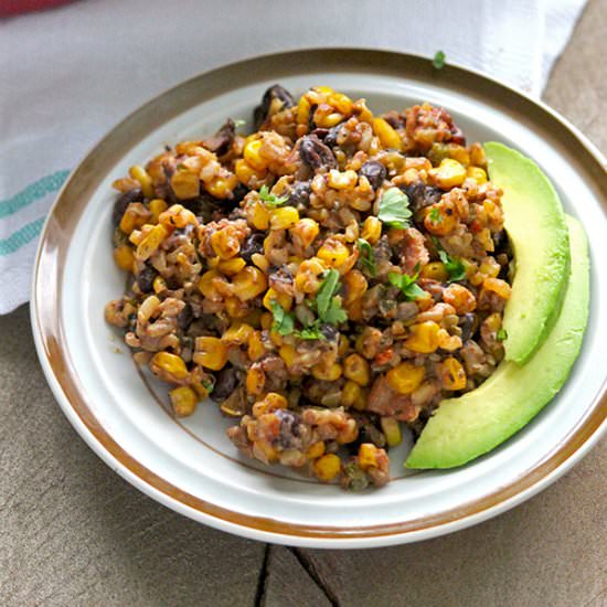 Healthy Black Bean Casserole