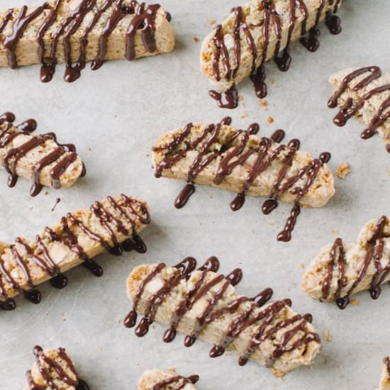 Vegan Almond Biscotti