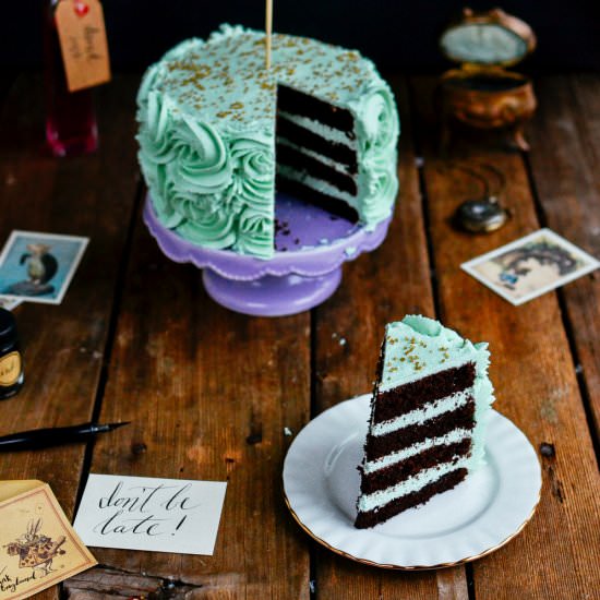 4-Layer Mocha Cake