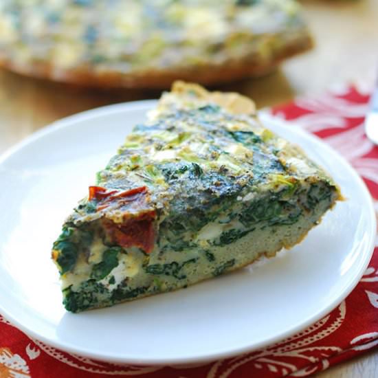 Goat Cheese Frittata