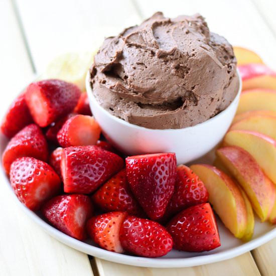 Easy Chocolate Fruit Dip