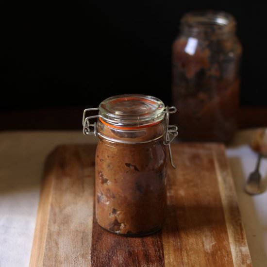 Roasted Rhubarb Relish