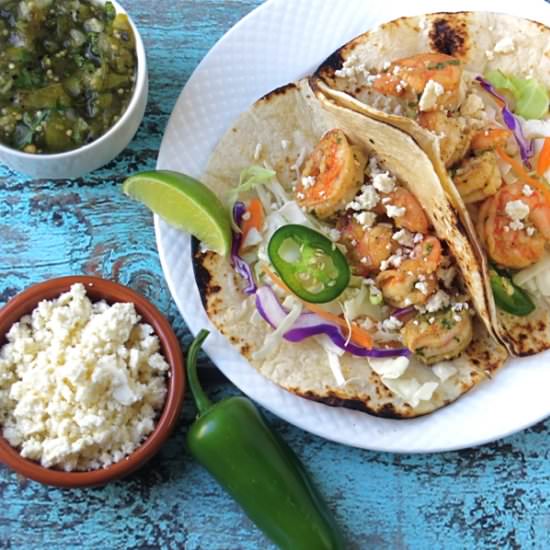 Tangy Shrimp Tacos