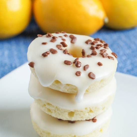 Meyer Lemon Doughnuts