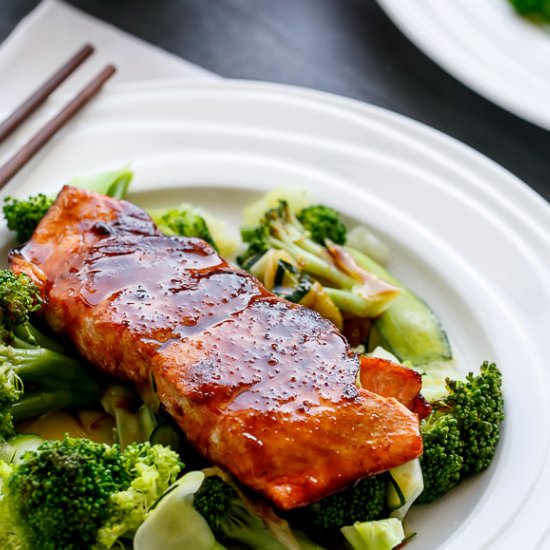 Teriyaki Glazed Salmon
