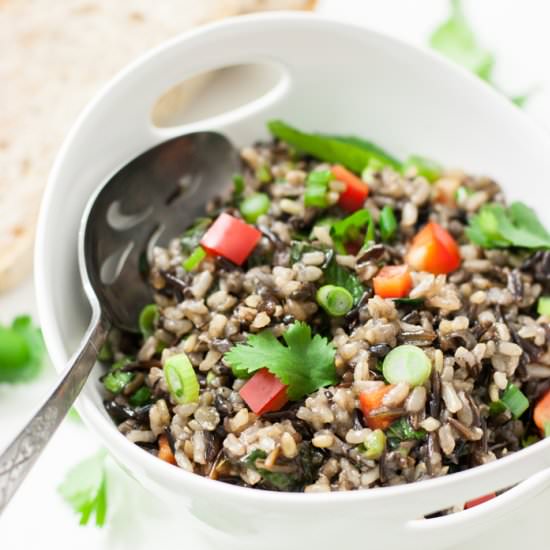 Thai Wild Rice Salad