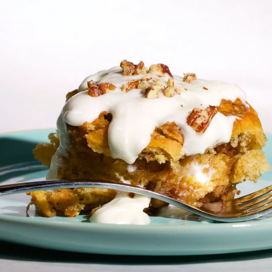 Pumpkin Cinnamon Rolls