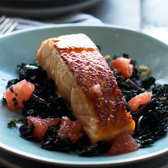 Pan-Roasted Salmon
