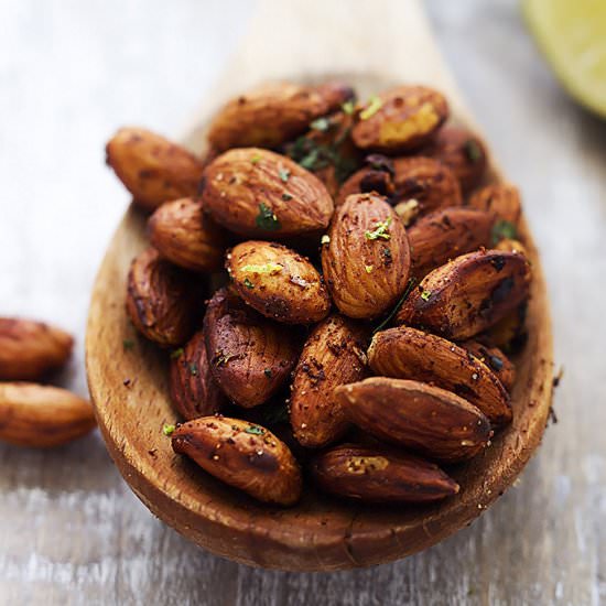 Roasted Chili Lime Almonds