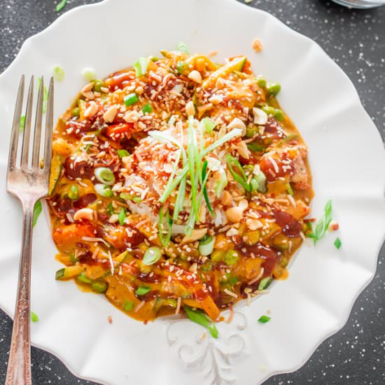 Bang Bang Chicken and Shrimp