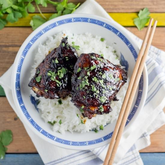 Soy-glazed Black Pepper Chicken