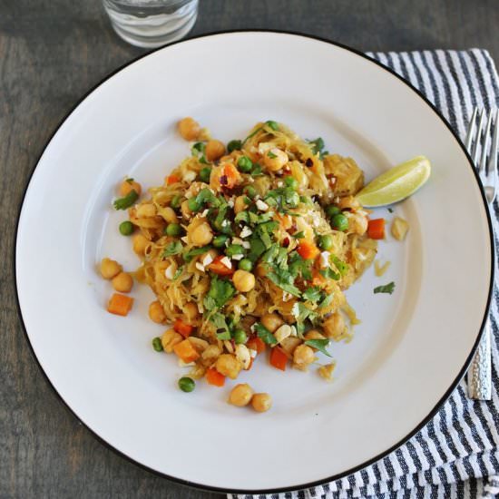 Stir Fry Spaghetti Squash