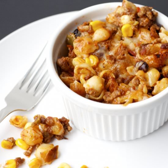 Mexican Baked Pasta