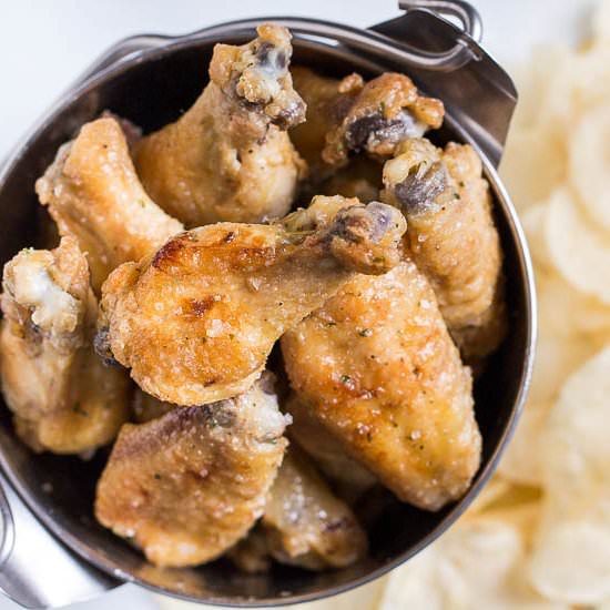 Salt & Vinegar Chicken Wings